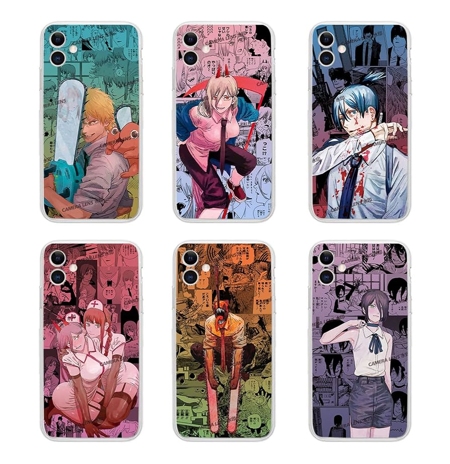 Amazon.co.jp: チェンソーマン スマホケース 携帯ケース iphone